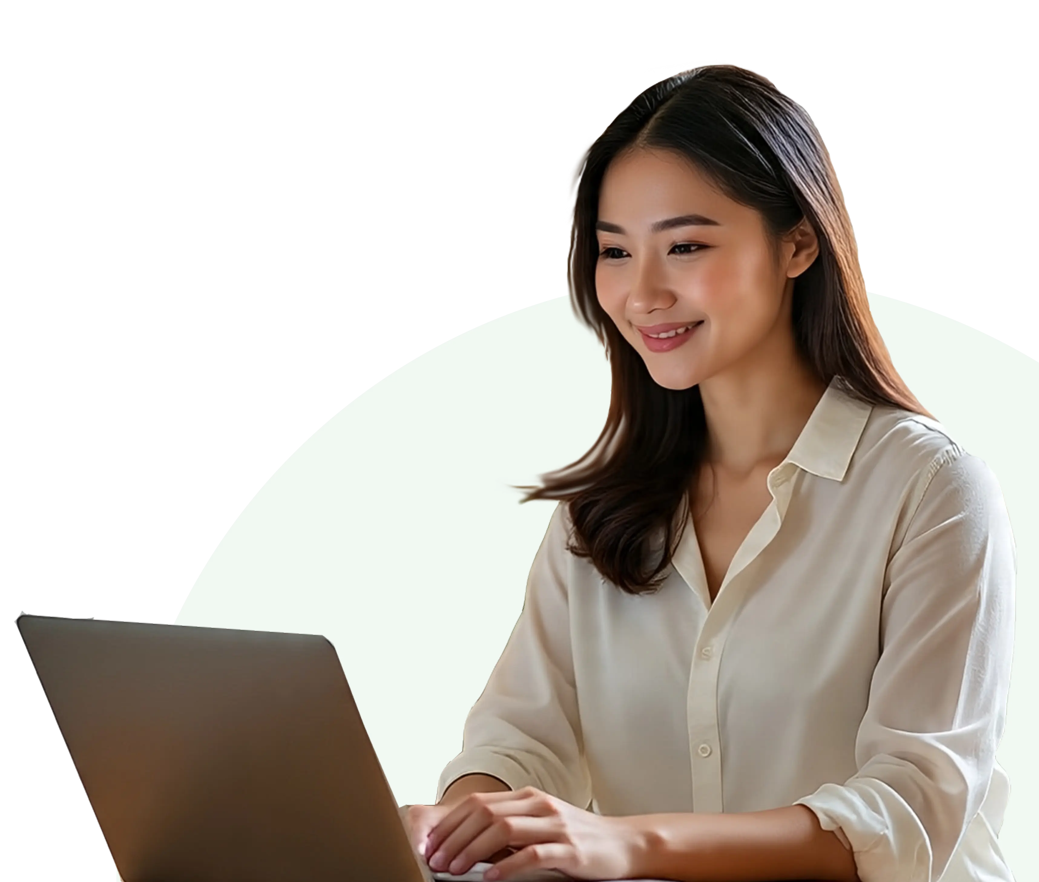 Professional woman with laptop